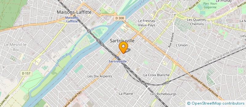 localisation de l'entreprise SAMCER à SARTROUVILLE