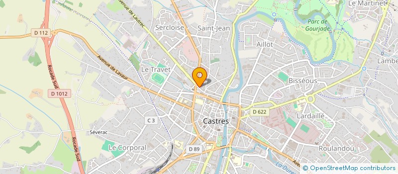 localisation de l'entreprise SAMCLA  CASTRES
