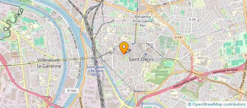 localisation de l'entreprise SAMCLO à SAINT-DENIS