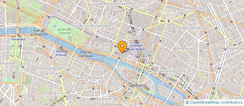 localisation de l'entreprise SAMCOIFF COIFFURE à PARIS