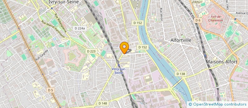 localisation de l'entreprise SAMCOM à VITRY-SUR-SEINE