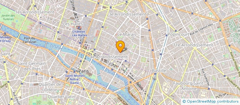 localisation de l'entreprise SAMCOR à PARIS