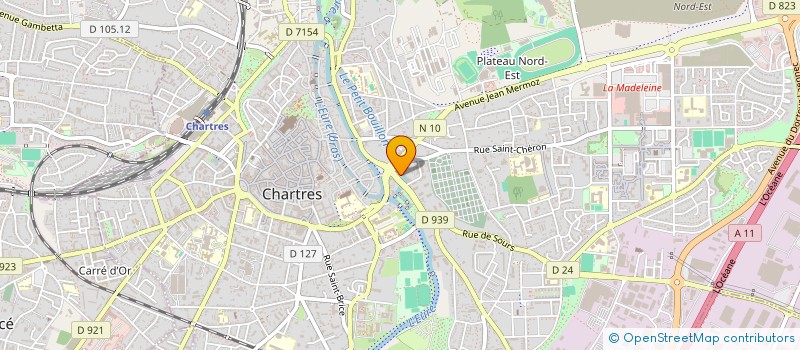 localisation de l'entreprise SAMCRO à CHARTRES