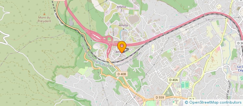 localisation de l'entreprise SAMCRO SUD-EST  LA CIOTAT