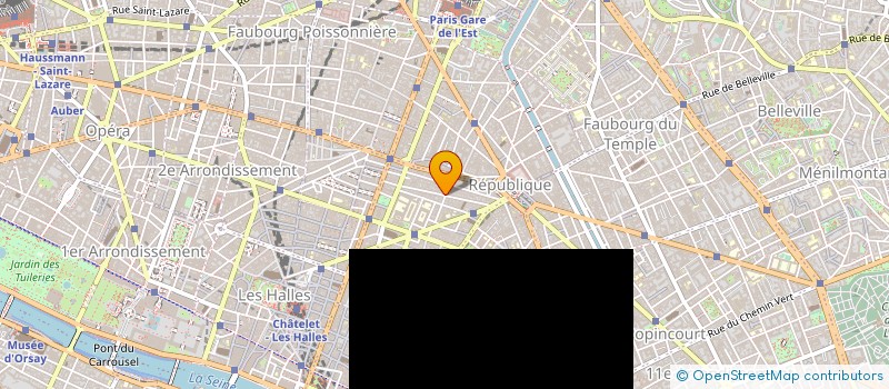 localisation de l'entreprise SAMD  PARIS