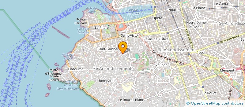 localisation de l'entreprise SAMDI à MARSEILLE