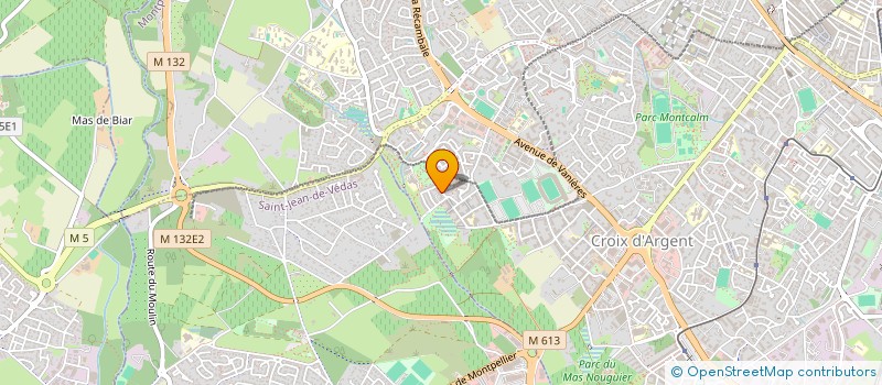 localisation de l'entreprise SAMDRIVER à MONTPELLIER