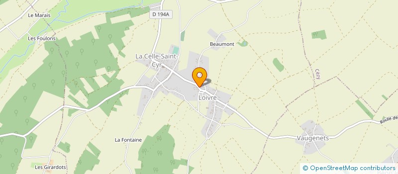 localisation de l'entreprise SAME  LA CELLE-SAINT-CYR