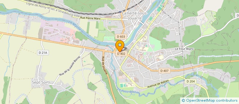 localisation de l'entreprise SAME  LA FERTE-SOUS-JOUARRE