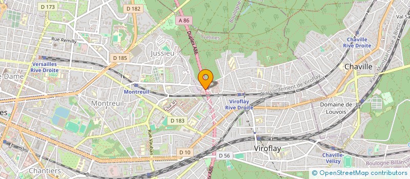 localisation de l'entreprise SAME  VIROFLAY