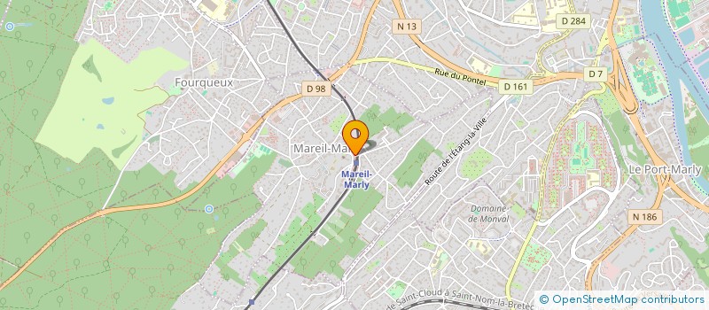 localisation de l'entreprise SAME à MAREIL-MARLY