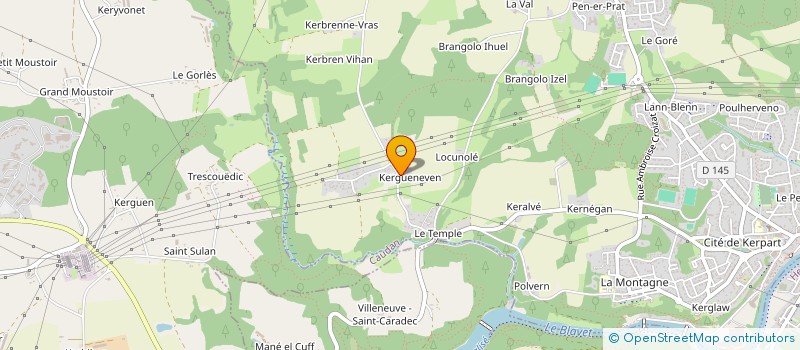 localisation de l'entreprise SAME  INZINZAC-LOCHRIST