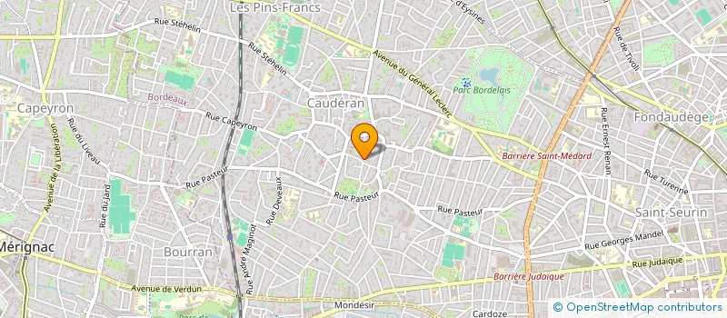 localisation de l'entreprise SAME  BORDEAUX