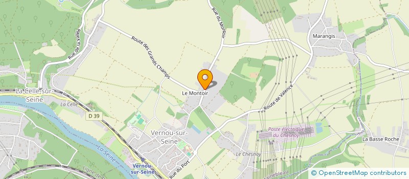 localisation de l'entreprise SAME SERVICES 77  VERNOU-LA-CELLE-SUR-SEINE