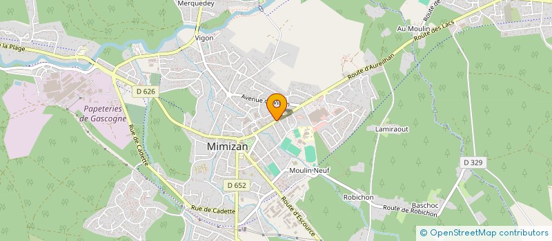 localisation de l'entreprise SAME SOCIETE D ALARME ET DE MAINTENANCE ELECTRONIQUE à MIMIZAN