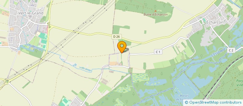 localisation de l'entreprise SAMEBOTTE  VERT-LE-PETIT