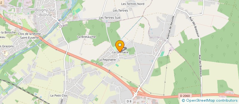localisation de l'entreprise SAMEC à CHECY