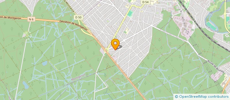 localisation de l'entreprise SAMECO  BRUNOY