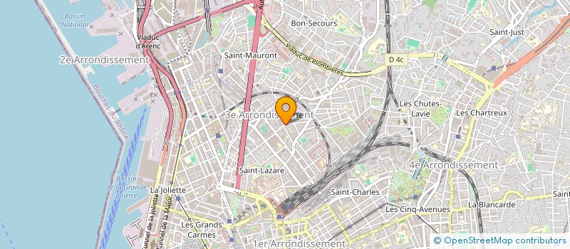 localisation de l'entreprise SAMED à MARSEILLE