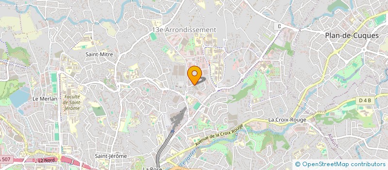 localisation de l'entreprise SAMEDI 13 SOCIETE AOUN MENUISERIES ETUDES ET DIFFUSION INDUSTRIELLES à MARSEILLE
