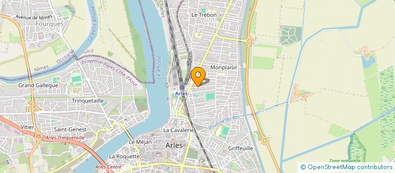 localisation de l'entreprise SAMEDI  ARLES