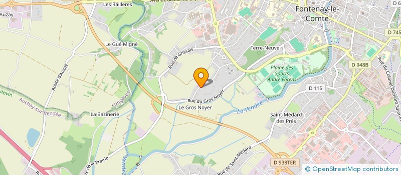 localisation de l'entreprise SAMEHD 1  FONTENAY-LE-COMTE