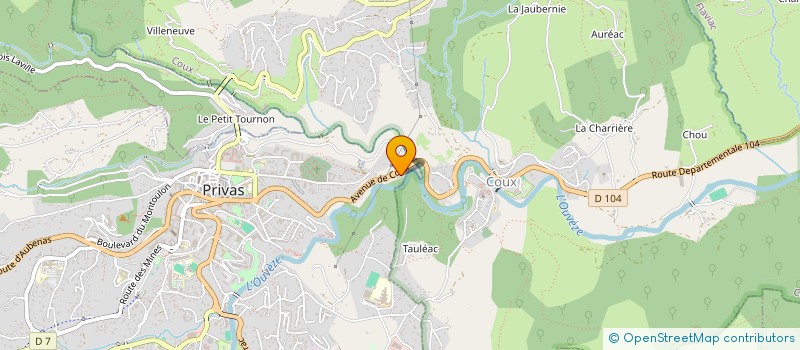 localisation de l'entreprise SAMEIE  PRIVAS