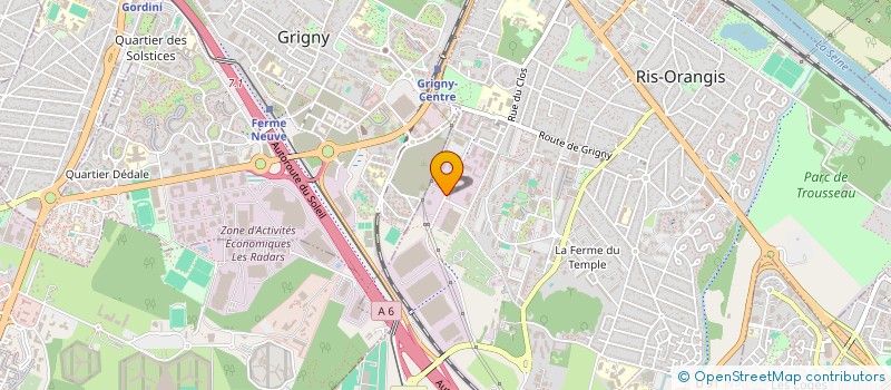 localisation de l'entreprise SAMELEC IDF à RIS-ORANGIS