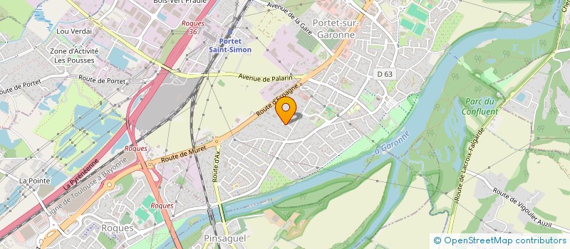 localisation de l'entreprise SAMELEC31 à ROQUETTES