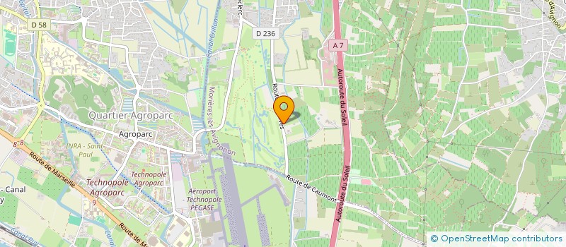 localisation de l'entreprise SAMELI  MORIERES-LES-AVIGNON