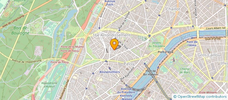 localisation de l'entreprise SAMELIA CAPITAL  PARIS