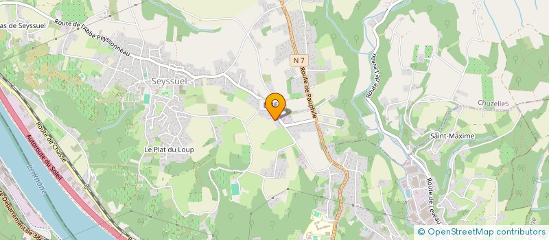 localisation de l'entreprise SAMELOU  SEYSSUEL