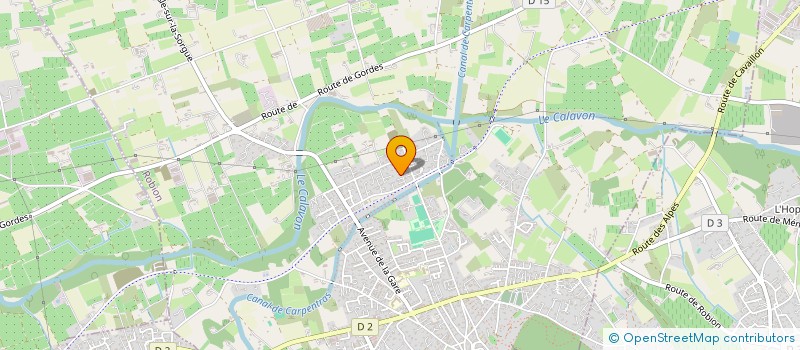 localisation de l'entreprise SAMELU  ROBION