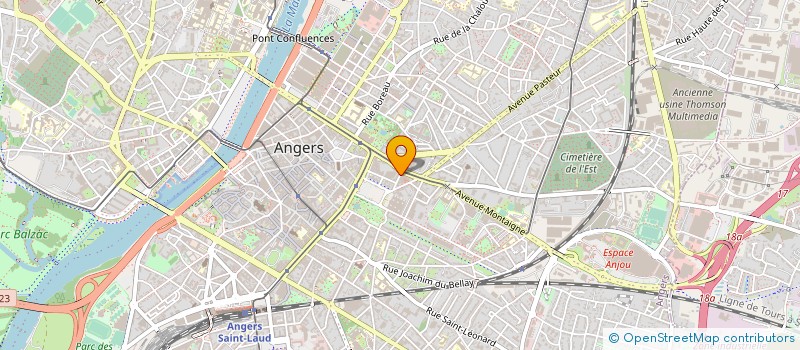 localisation de l'entreprise SAMELY SERVICES à ANGERS
