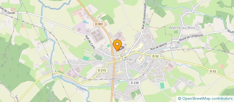 localisation de l'entreprise SAMER FITMUSCU  SAMER