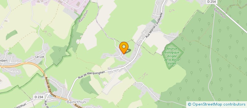 localisation de l'entreprise SAMERIENNE DE TRAVAUX à HESDIN L'ABBE