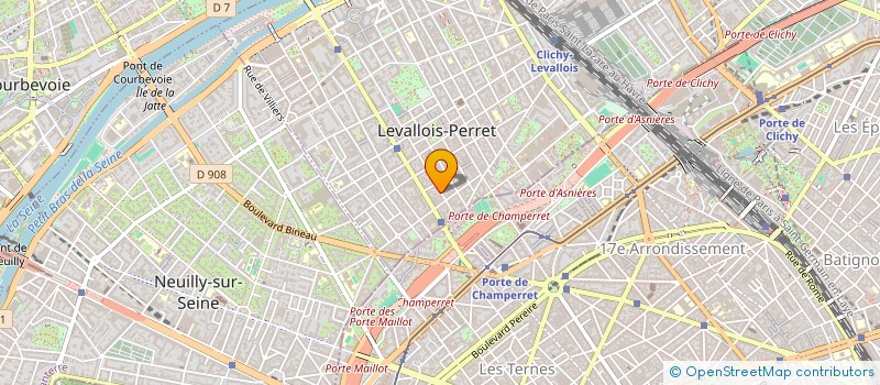 localisation de l'entreprise SAMET à LEVALLOIS-PERRET