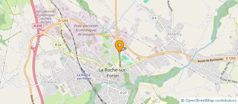 localisation de l'entreprise SAMETLEO  LA ROCHE-SUR-FORON