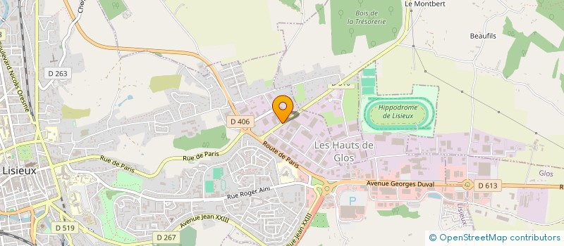 localisation de l'entreprise SAMETO SHOP CONCEPT à LISIEUX