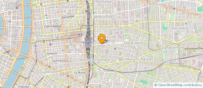 localisation de l'entreprise SAMEUBLES  LYON