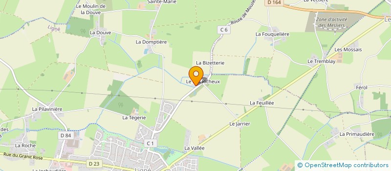 localisation de l'entreprise SAMEVA  ROUFFIGNAC-SAINT-CERNIN-DE-REILHAC