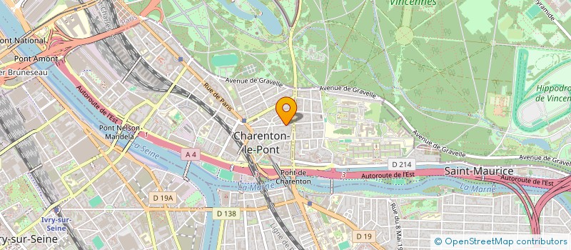 localisation de l'entreprise SAMEVAR  CHARENTON-LE-PONT