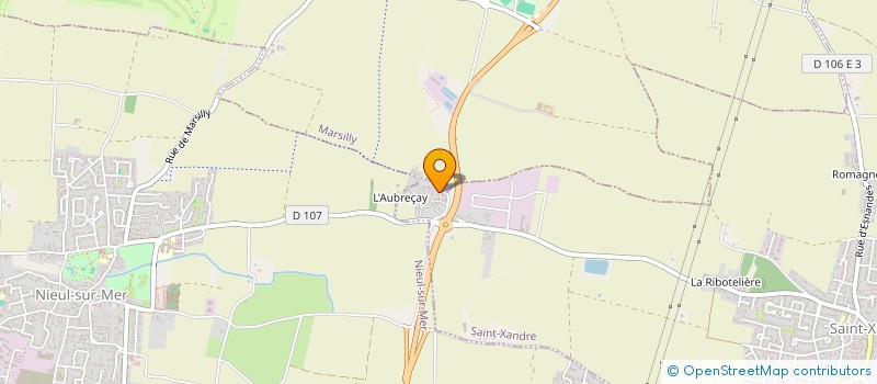 localisation de l'entreprise SAMEVLO  SAINT-XANDRE