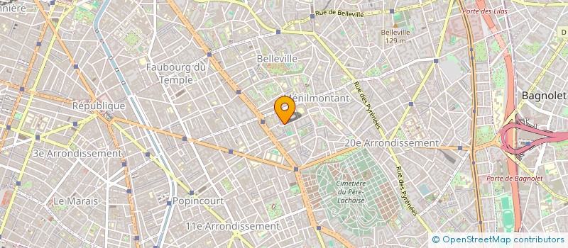 localisation de l'entreprise SAMEX  PARIS