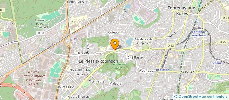 localisation de l'entreprise SAMEX SECURITE à ARCUEIL