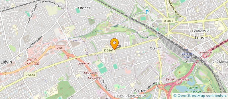 localisation de l'entreprise SAMGROUP  LENS