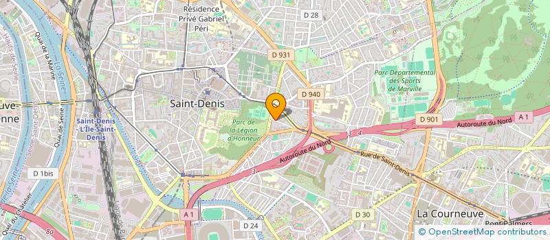 localisation de l'entreprise SAMHAJ  SAINT-DENIS