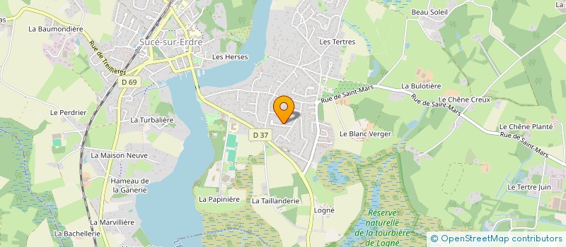 localisation de l'entreprise SAMHAN  SUCE-SUR-ERDRE