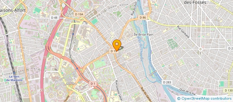 localisation de l'entreprise SAMI  CRETEIL