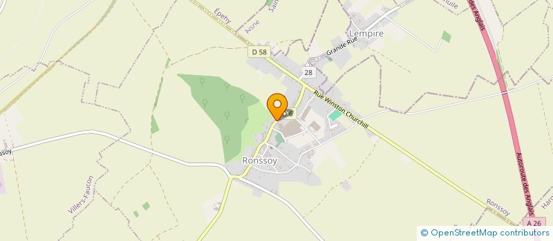 localisation de l'entreprise SAMI  RONSSOY